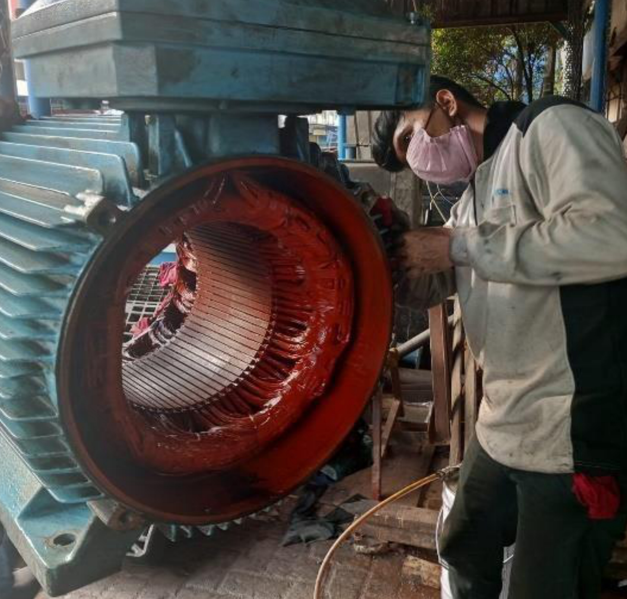 Manufacture Coil — stator motor PT. Dinamika Turbo Mandiri
